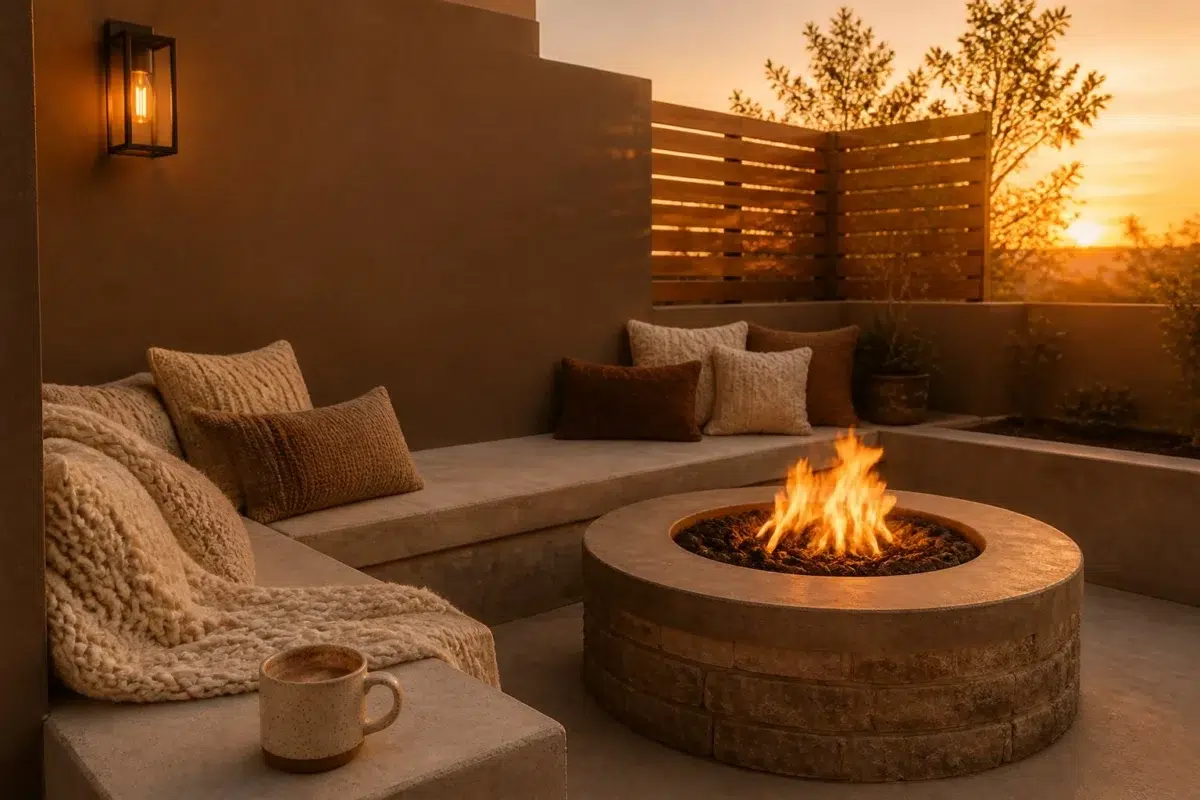 Burnished Brandy paint color — Patio (Warm)
