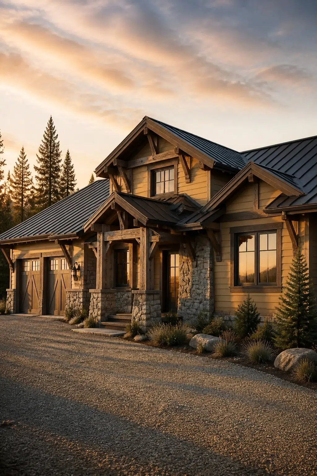 Butternut color — rustic modern house inspiration