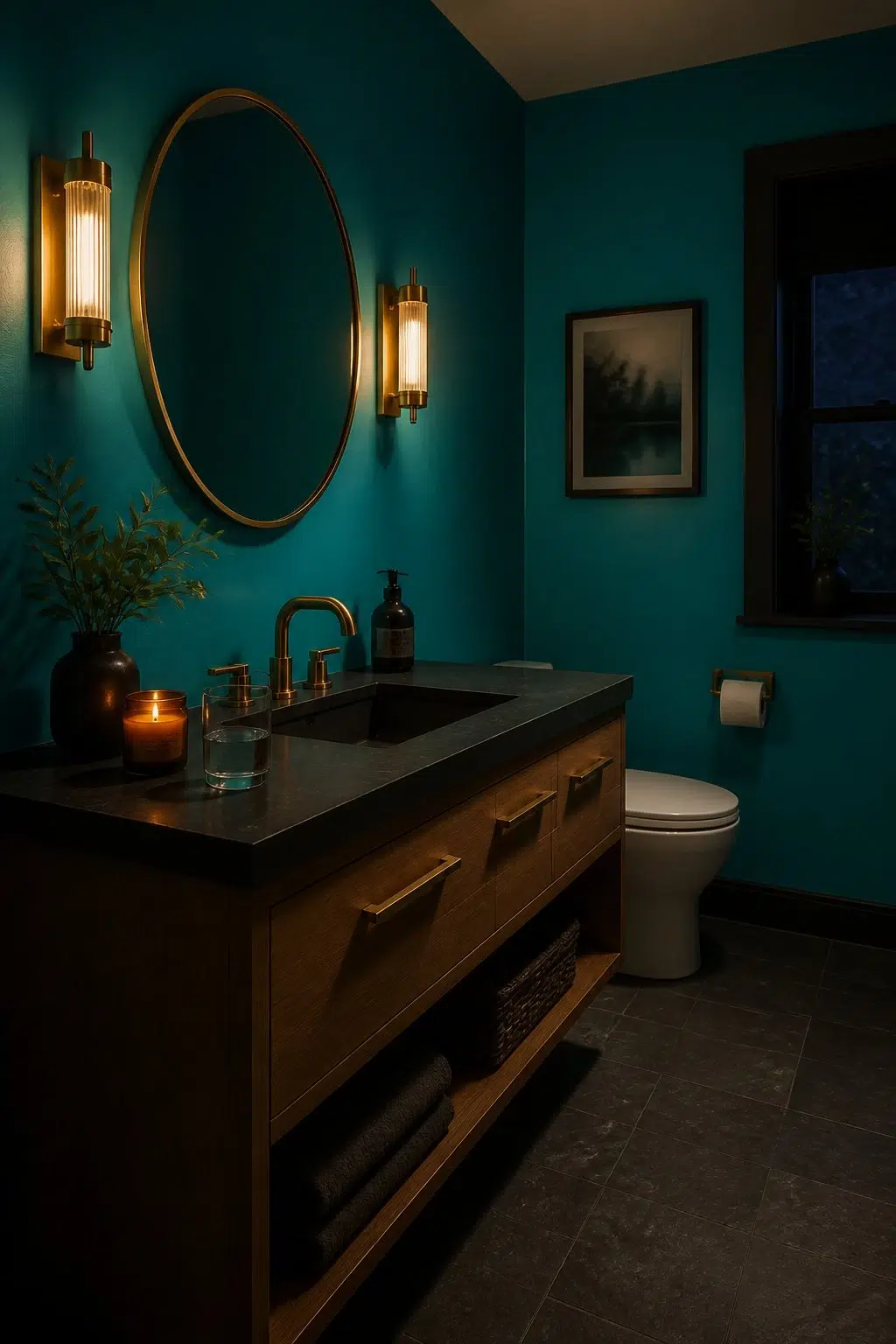 Calypso — moody bathroom