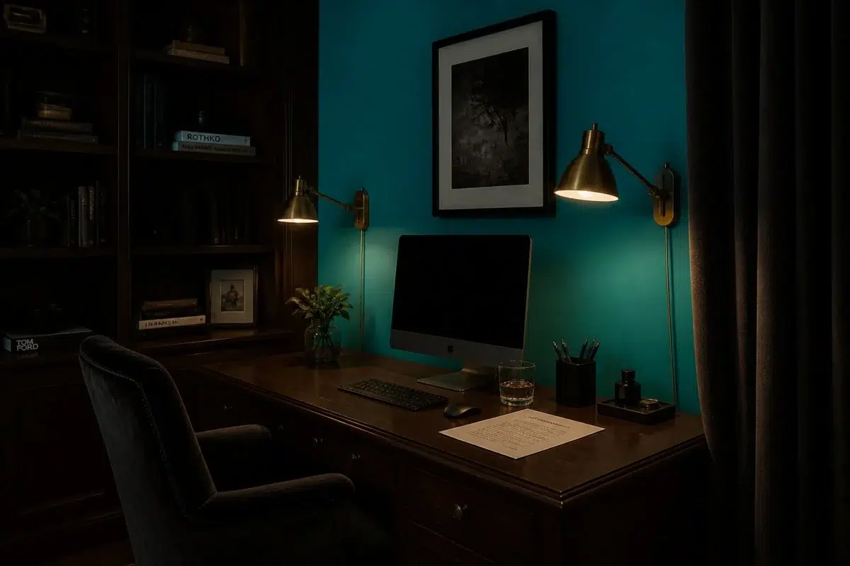 Calypso paint color — Home Office (Moody)