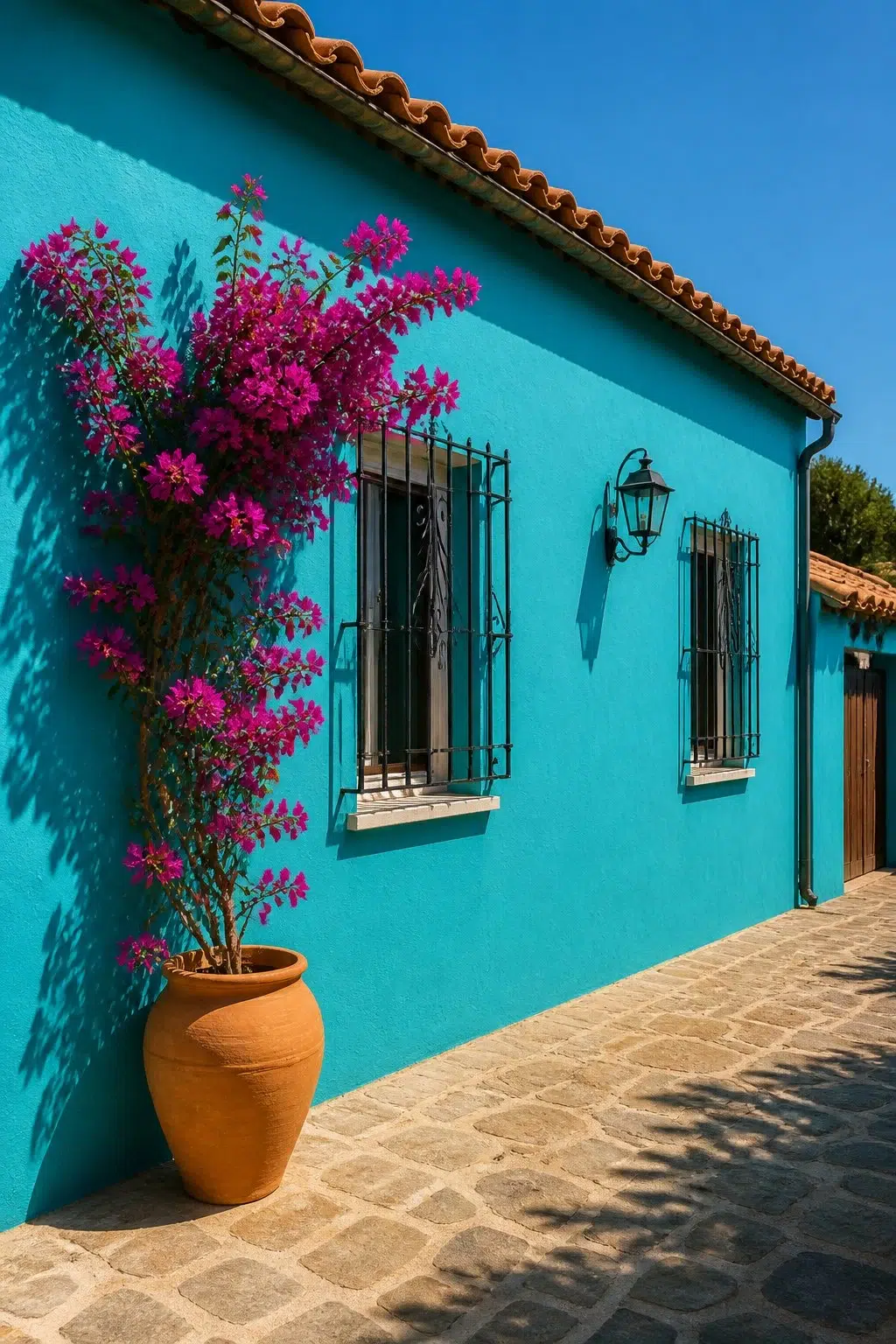 Capri color — mediterranean house inspiration