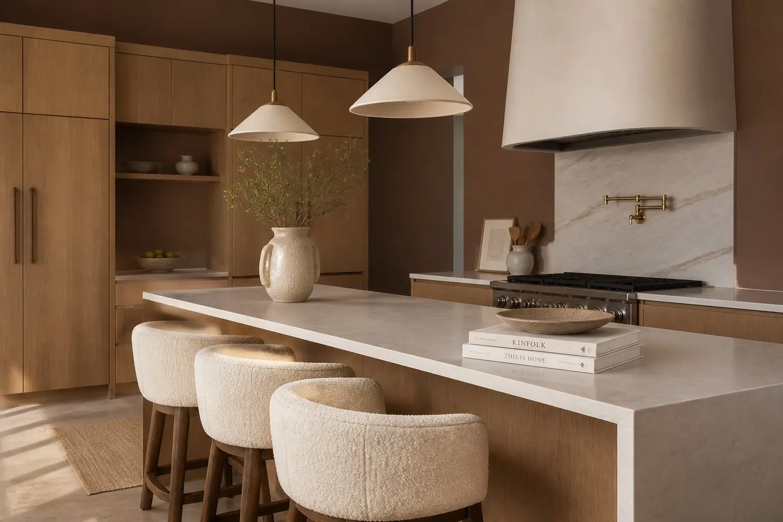 Caraïbe paint color — Kitchen (Organic Modern)