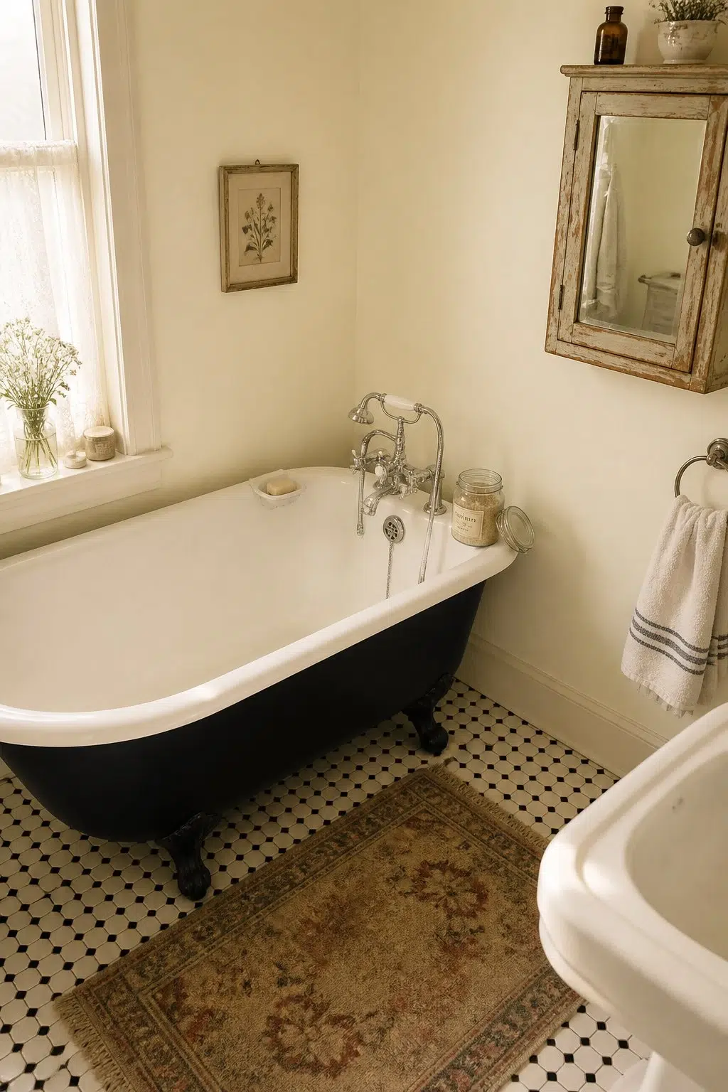 Carambola — vintage bathroom