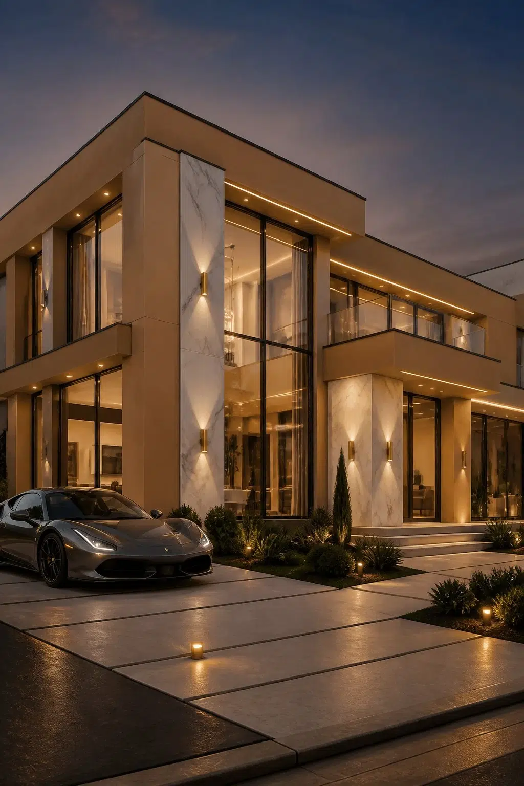 Caramelized color — modern luxury house inspiration