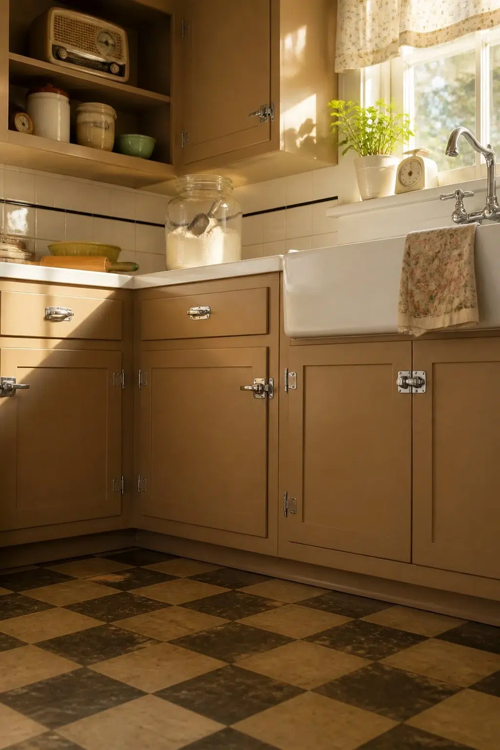 Cardboard — vintage kitchen