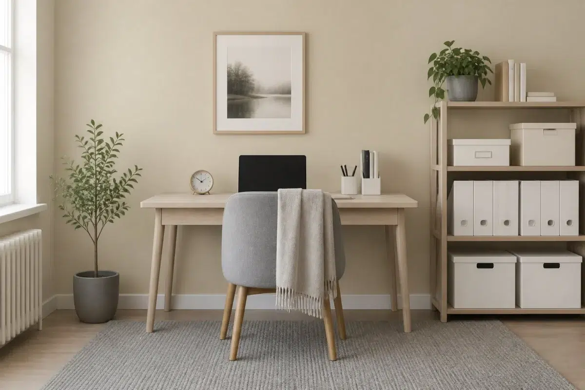Cargo Pants paint color — Home Office (Scandinavian)