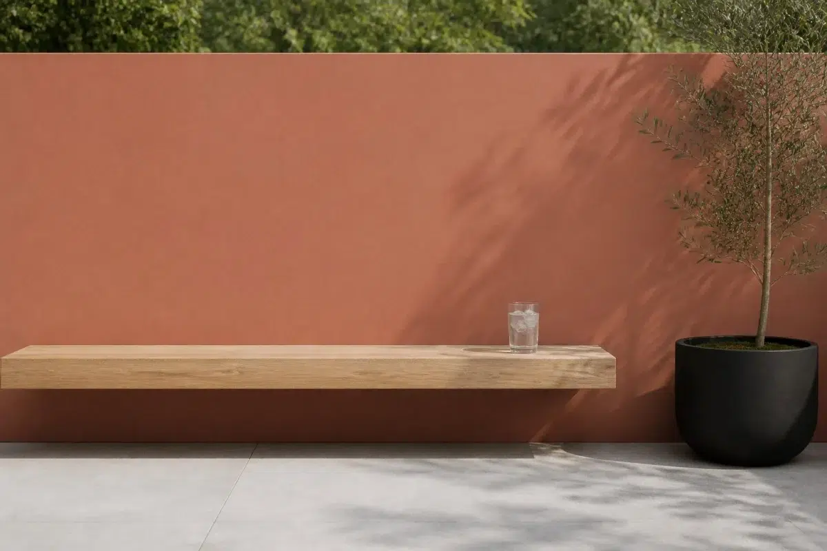 Caribbean Coral paint color — Patio (Minimalist)