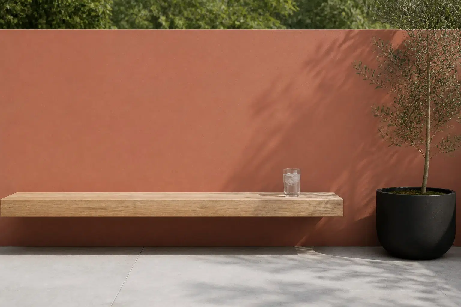 Caribbean Coral paint color — Patio (Minimalist)
