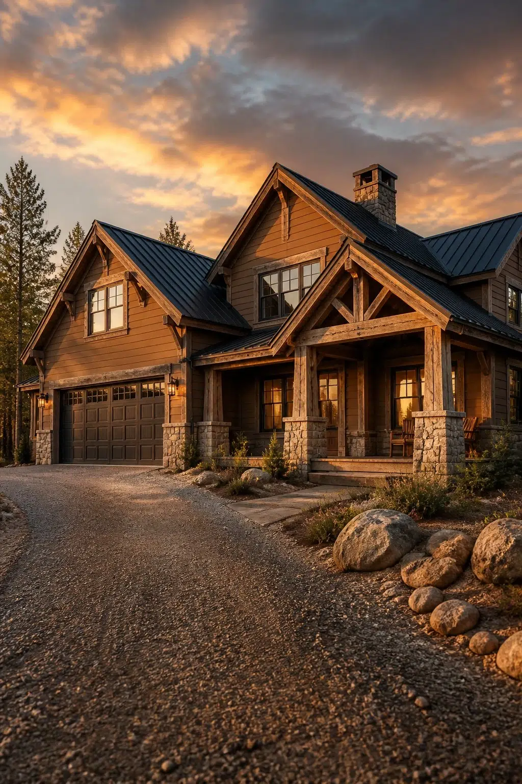 Carmel color — rustic modern house inspiration