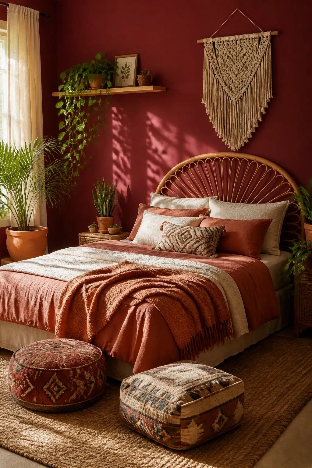Carmine — boho bedroom