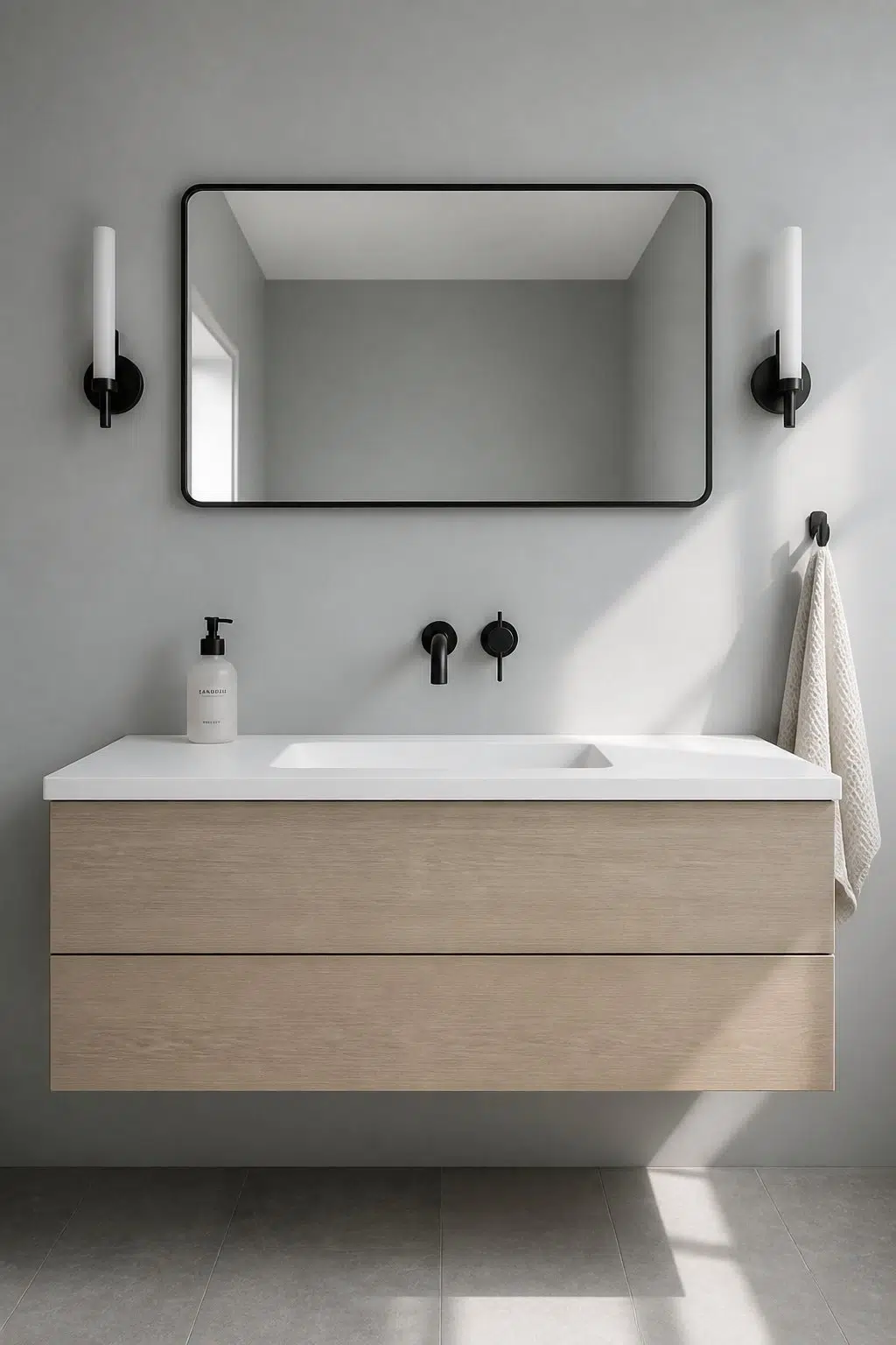 Castlegate — minimalist bathroom