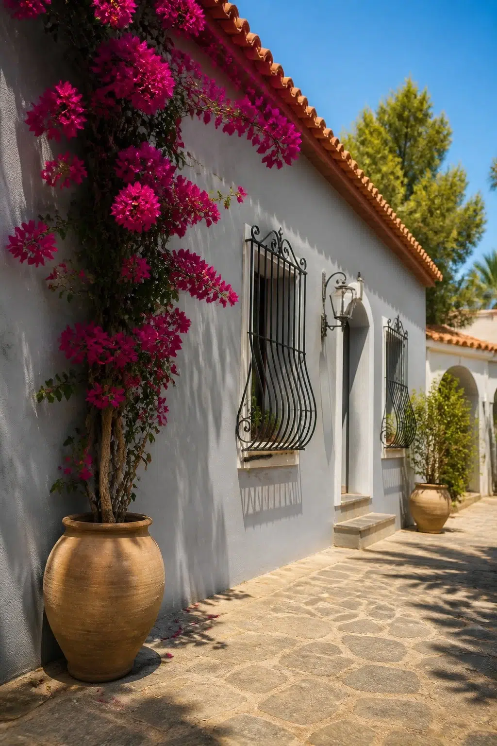 Castlegate paint in a mediterranean house