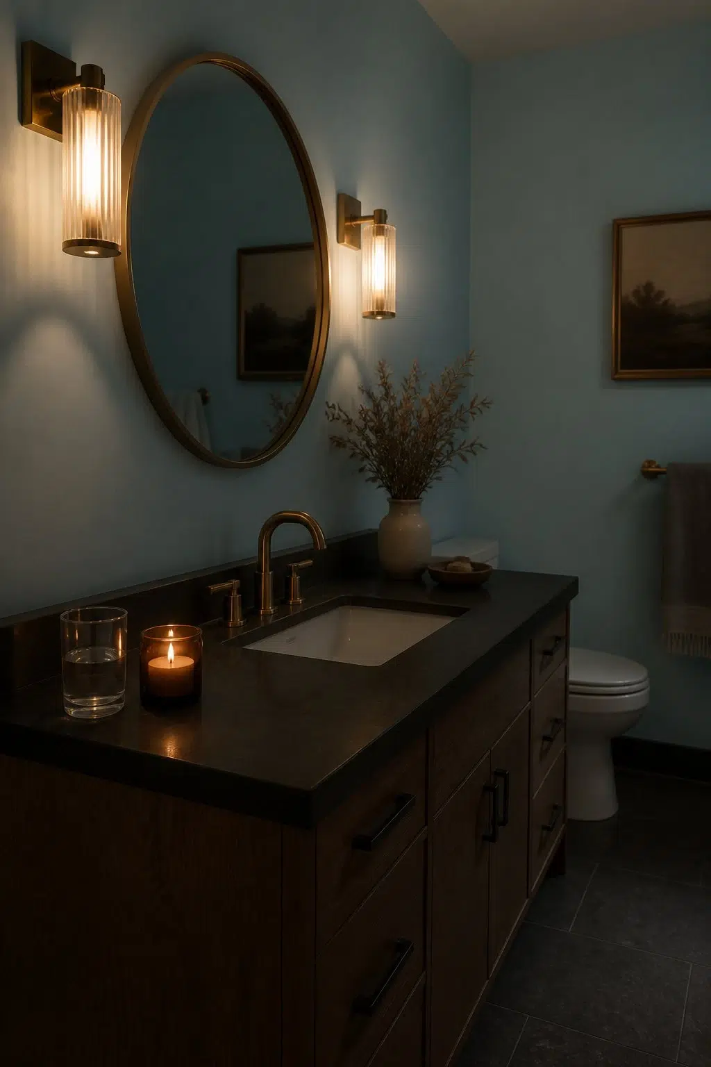 Cay — moody bathroom