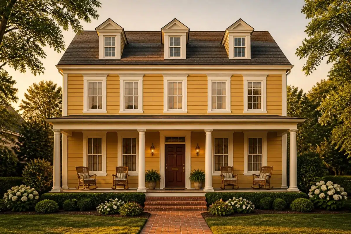 Ceremonial Gold paint color — House (Traditional)
