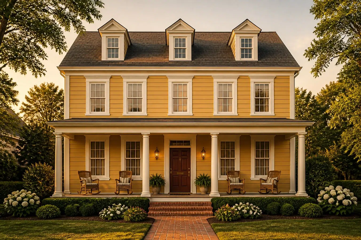 Ceremonial Gold paint color — House (Traditional)