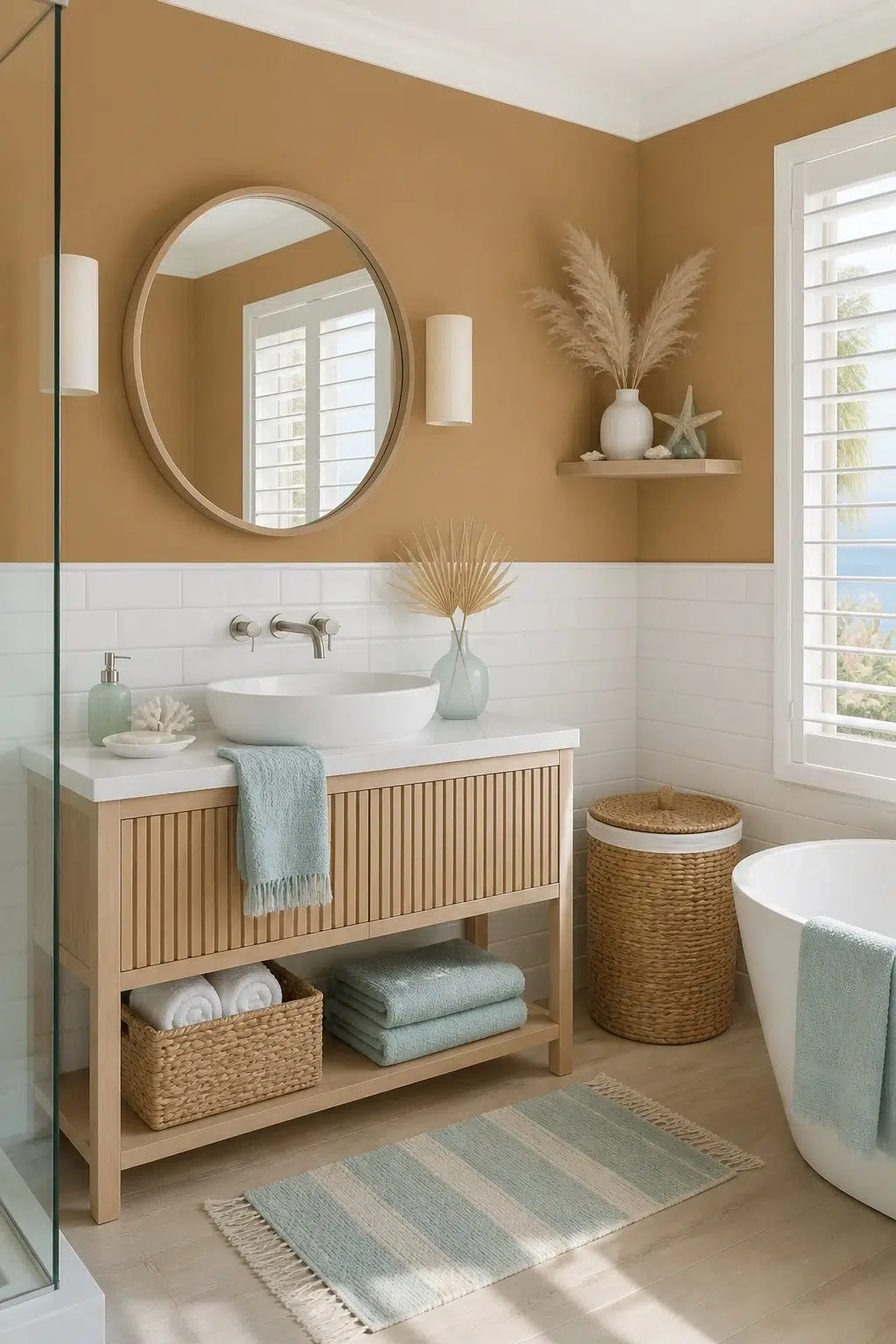 Chamois — coastal bathroom