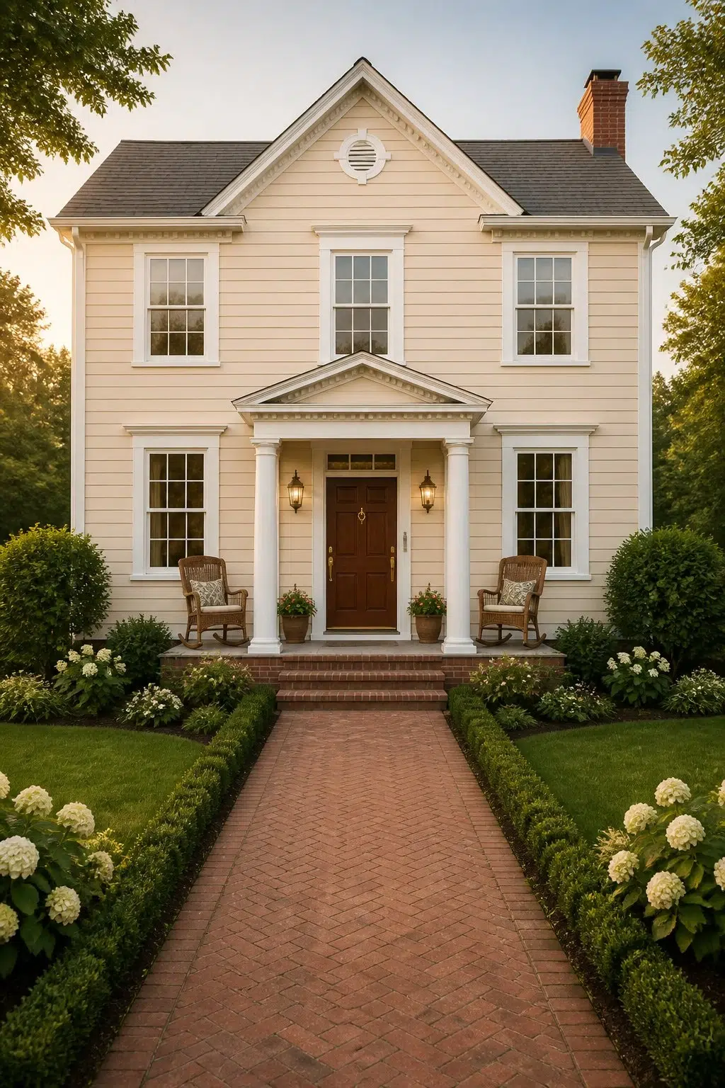 Champagne color — traditional house inspiration