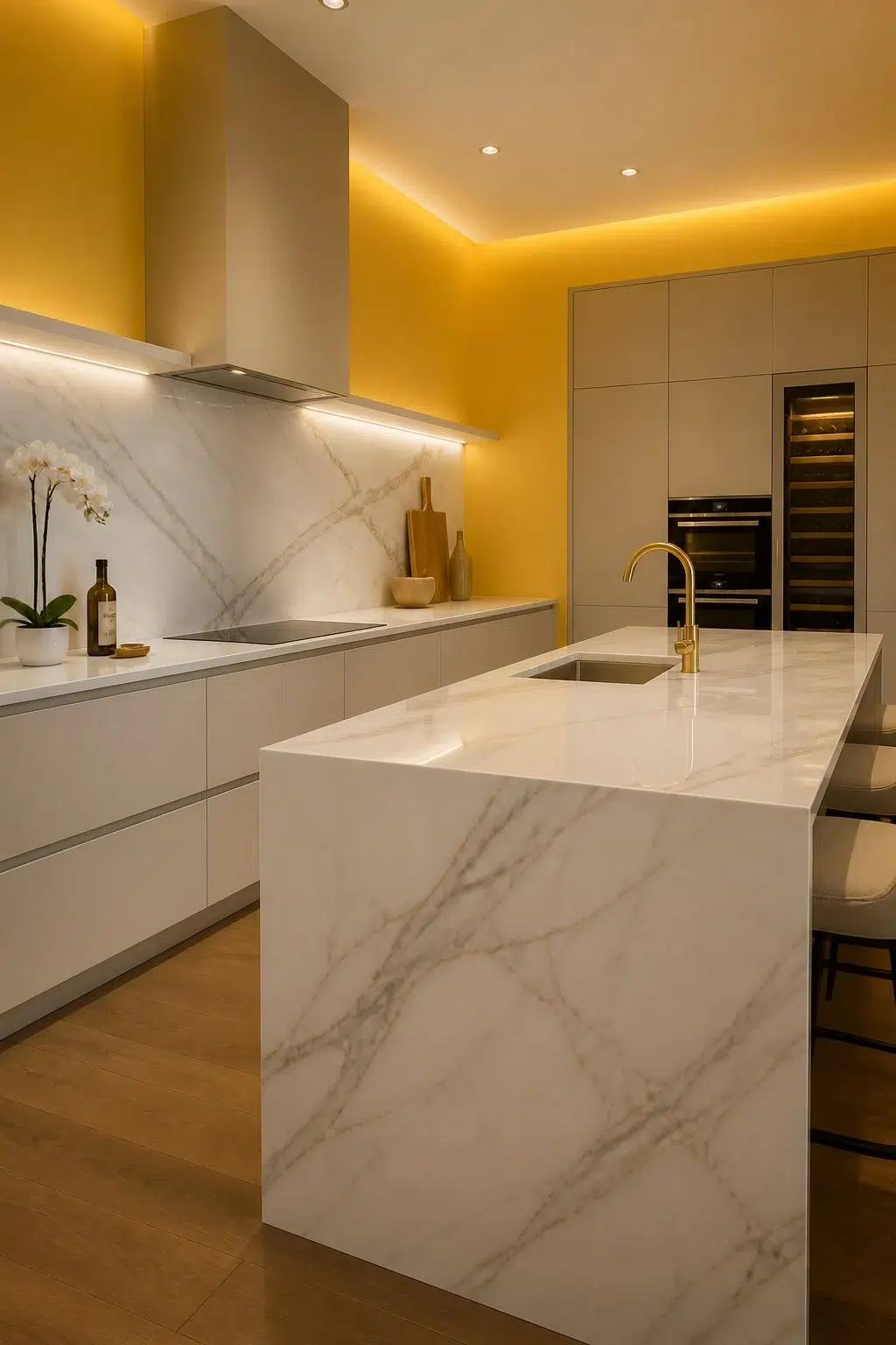 Cheerful — modern luxury kitchen