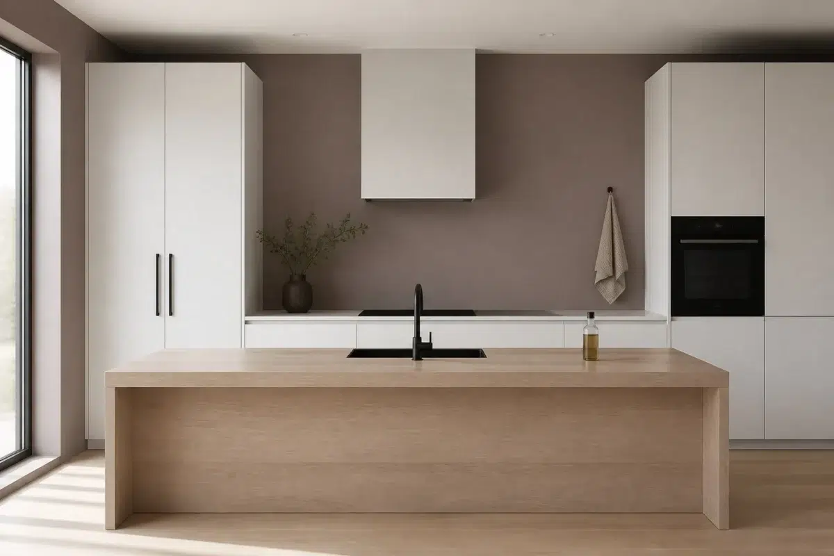 Chinchilla paint color — Kitchen (Minimalist)