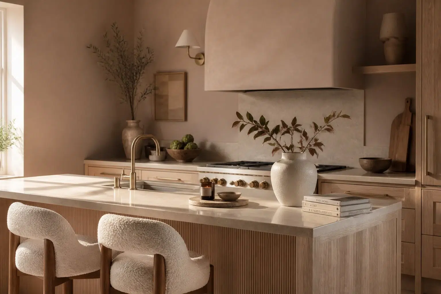 Chocolate Powder paint color — Kitchen (Organic Modern)