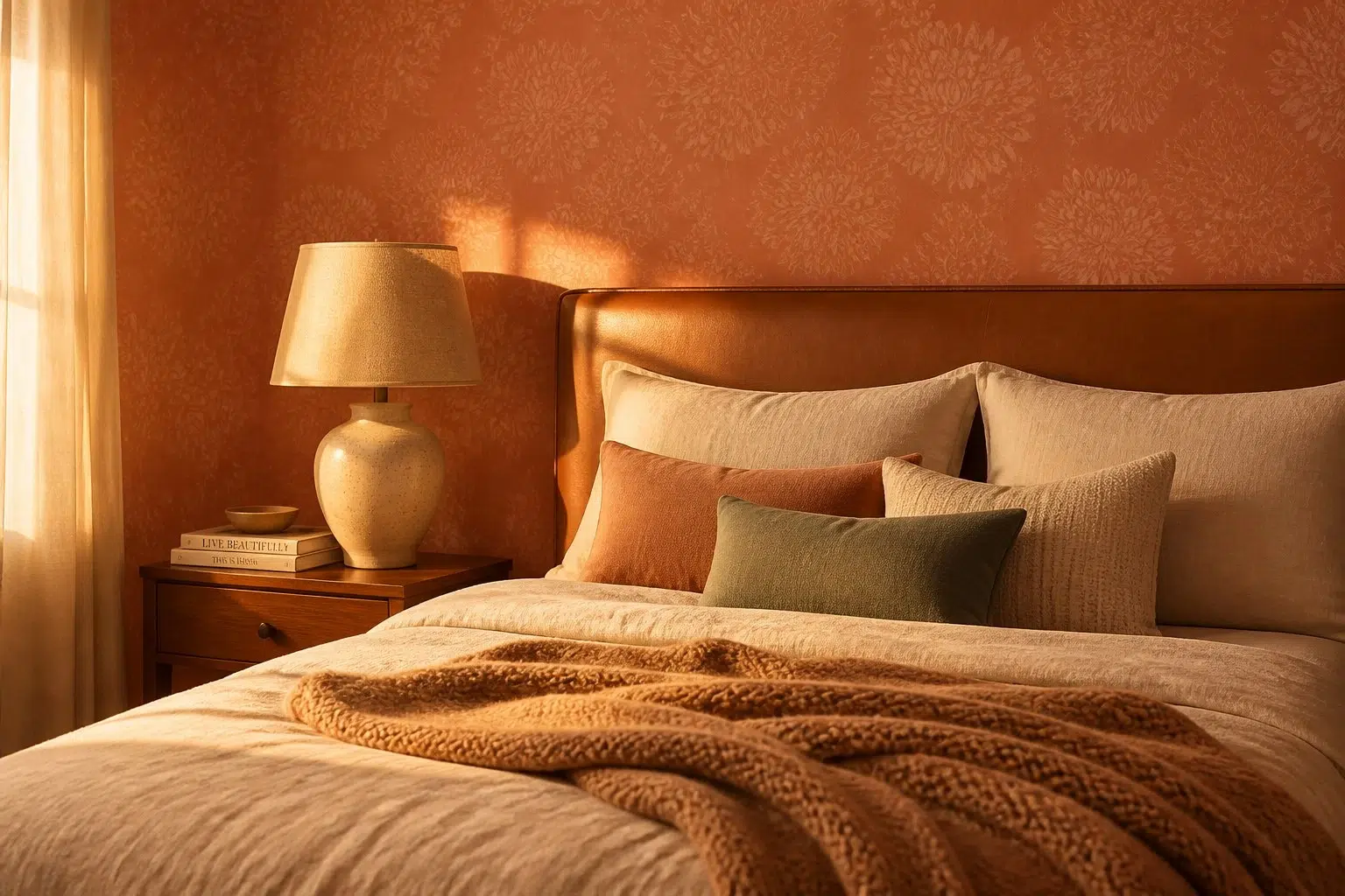 Chrysanthemum paint color — Bedroom (Cozy)