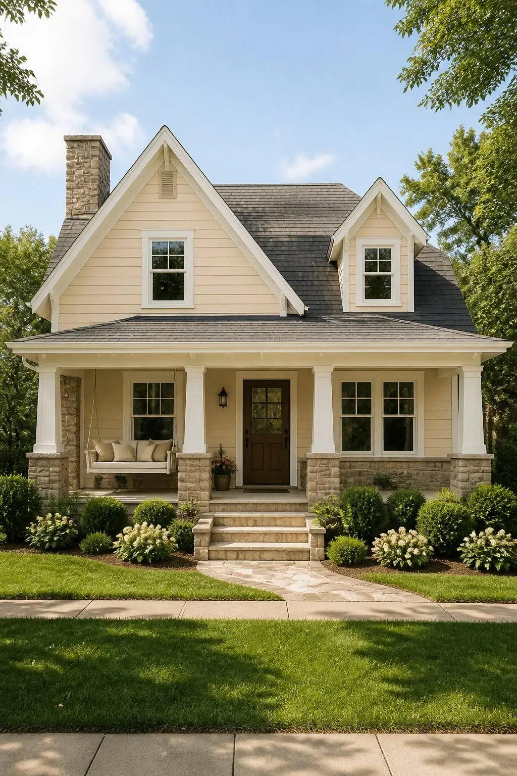 Classic Ivory color — transitional house inspiration