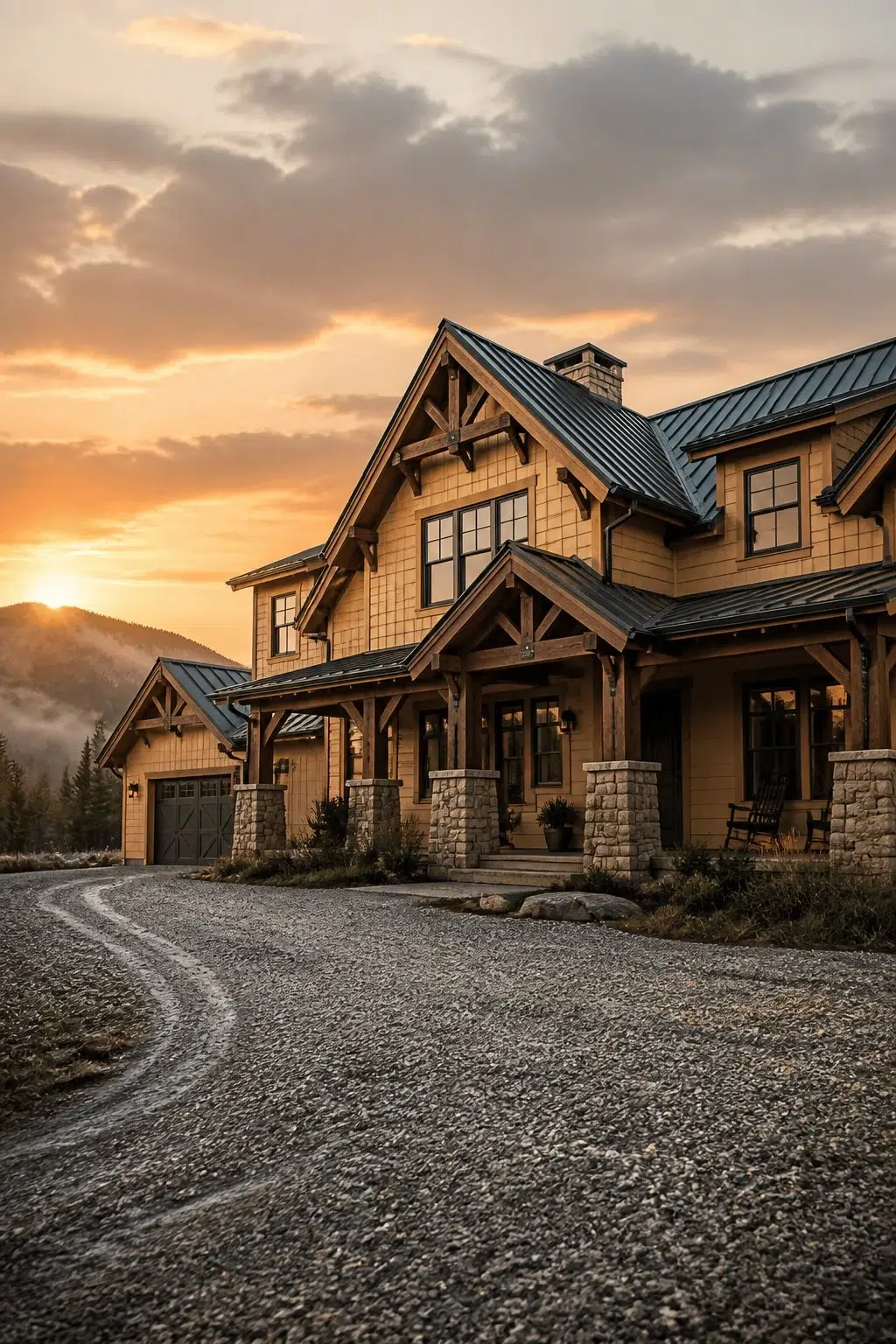 Classical Gold color — rustic modern house inspiration