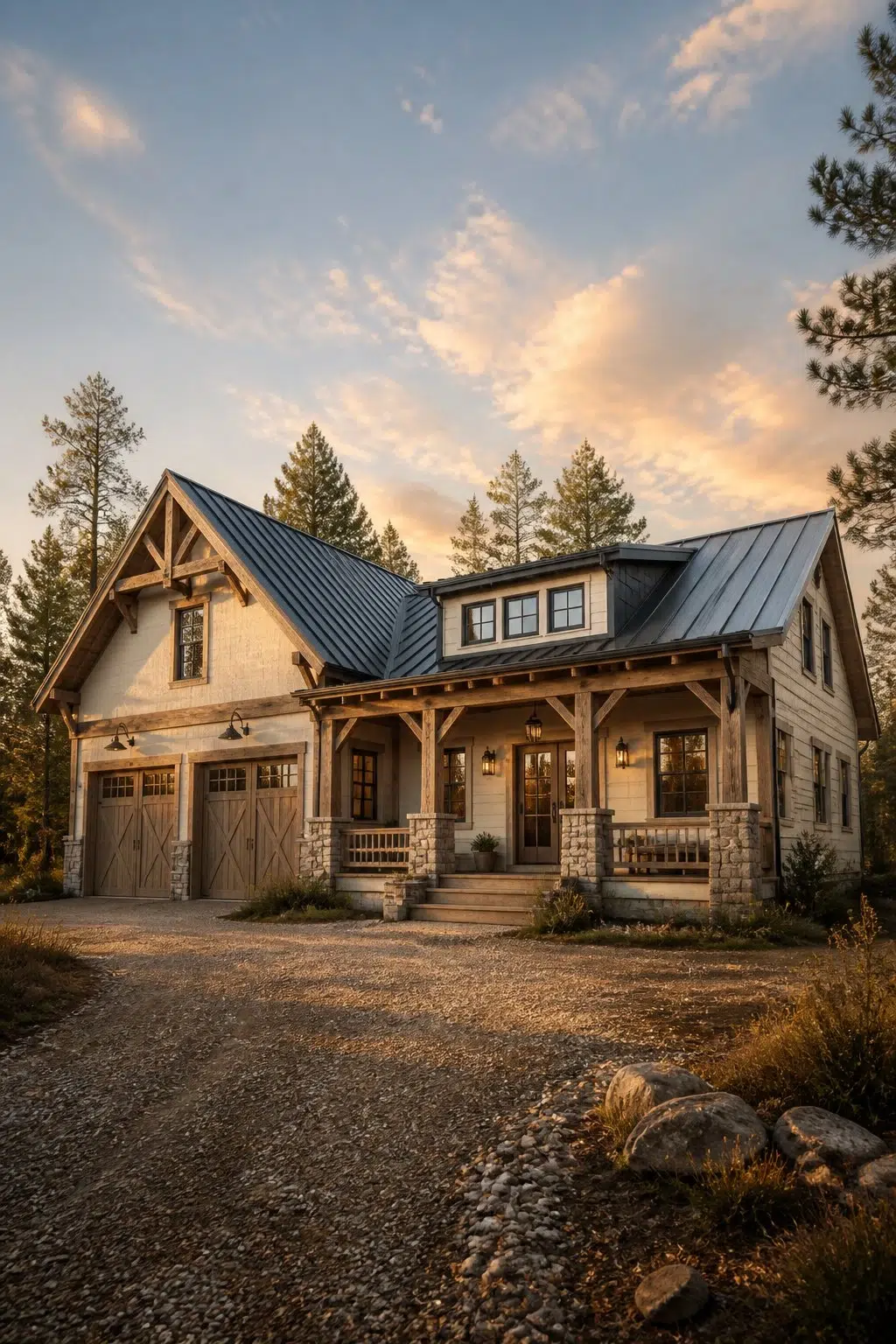 Classical White color — rustic modern house inspiration