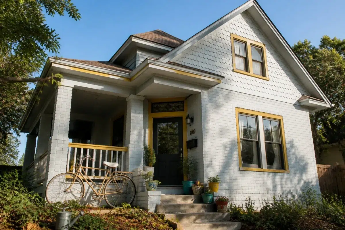 Clean Slate paint color — House (Eclectic)