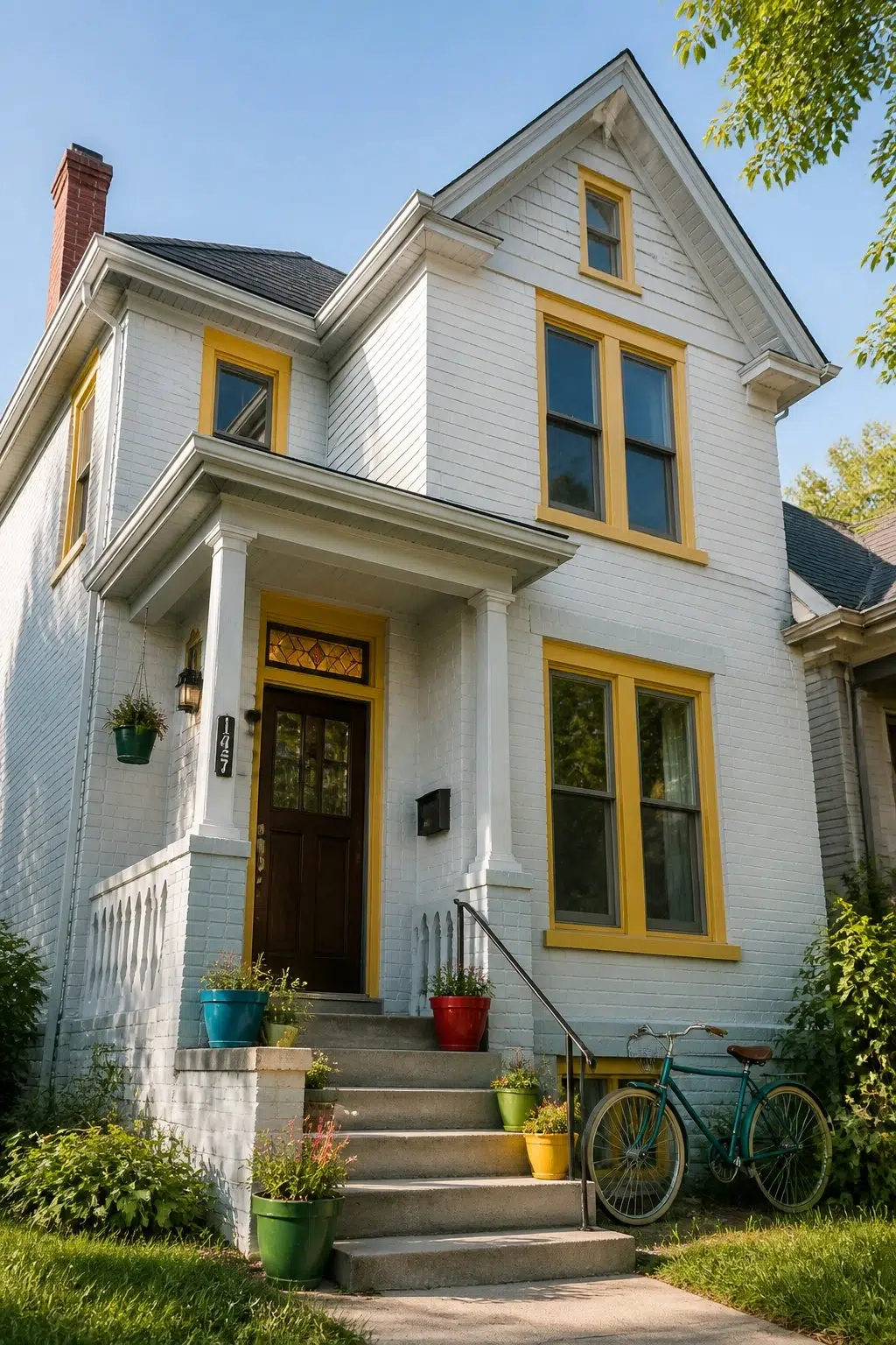 Clean Slate color — eclectic house inspiration