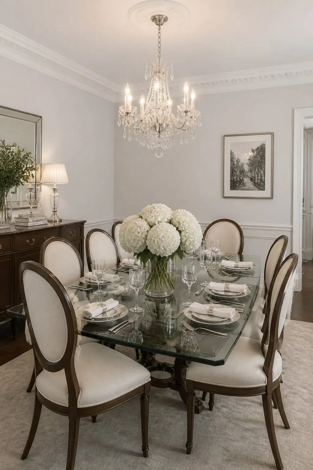 Cloud Nine — elegant dining room