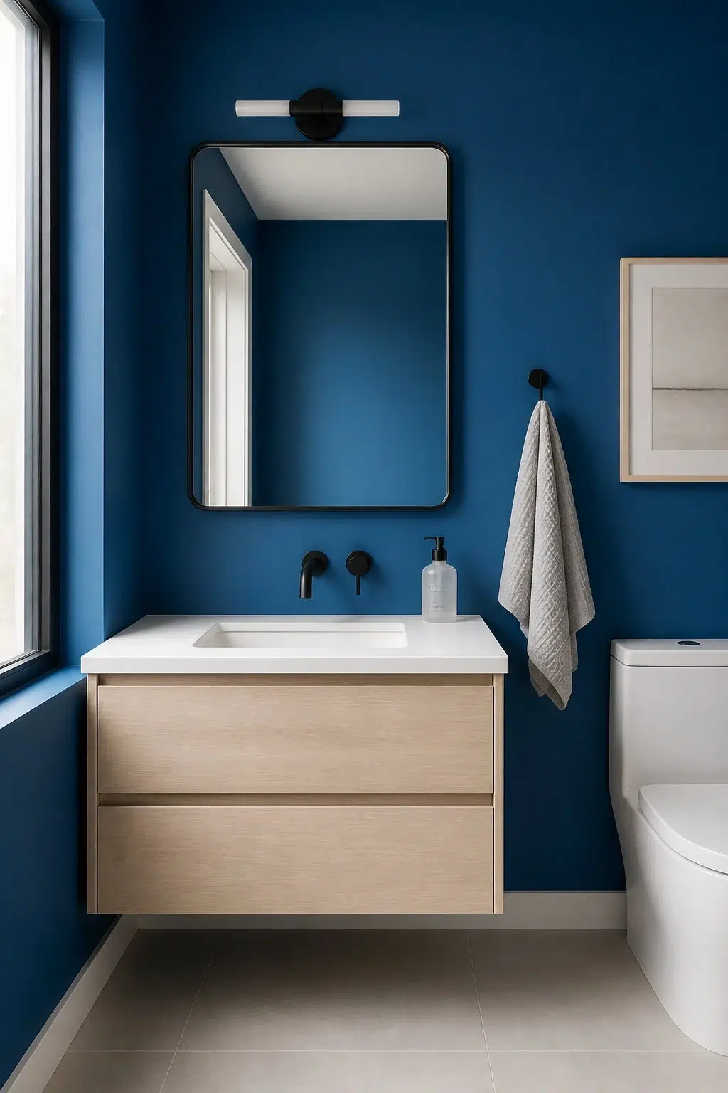Clover — minimalist bathroom