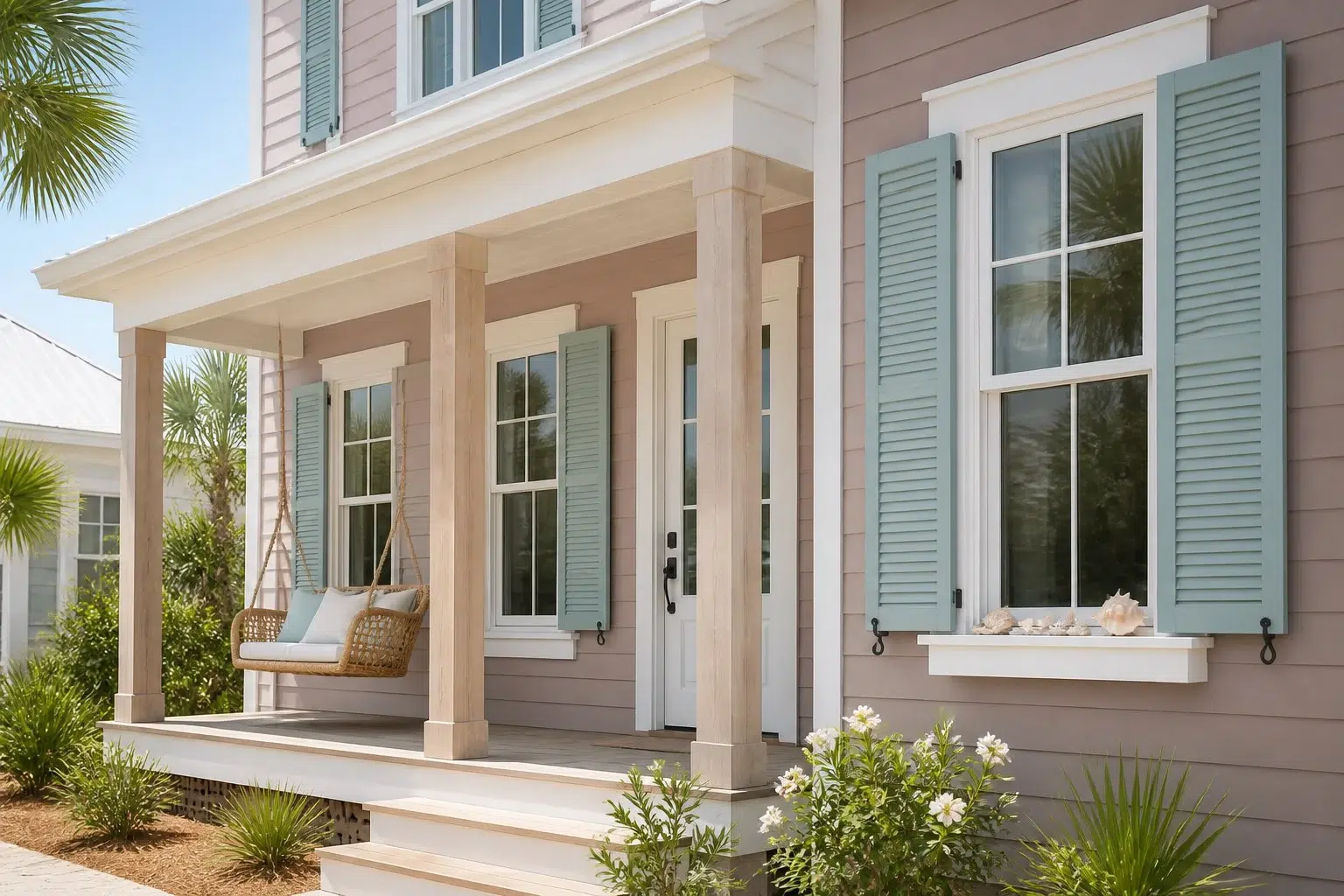 Cocoa Berry paint color — House (Coastal)