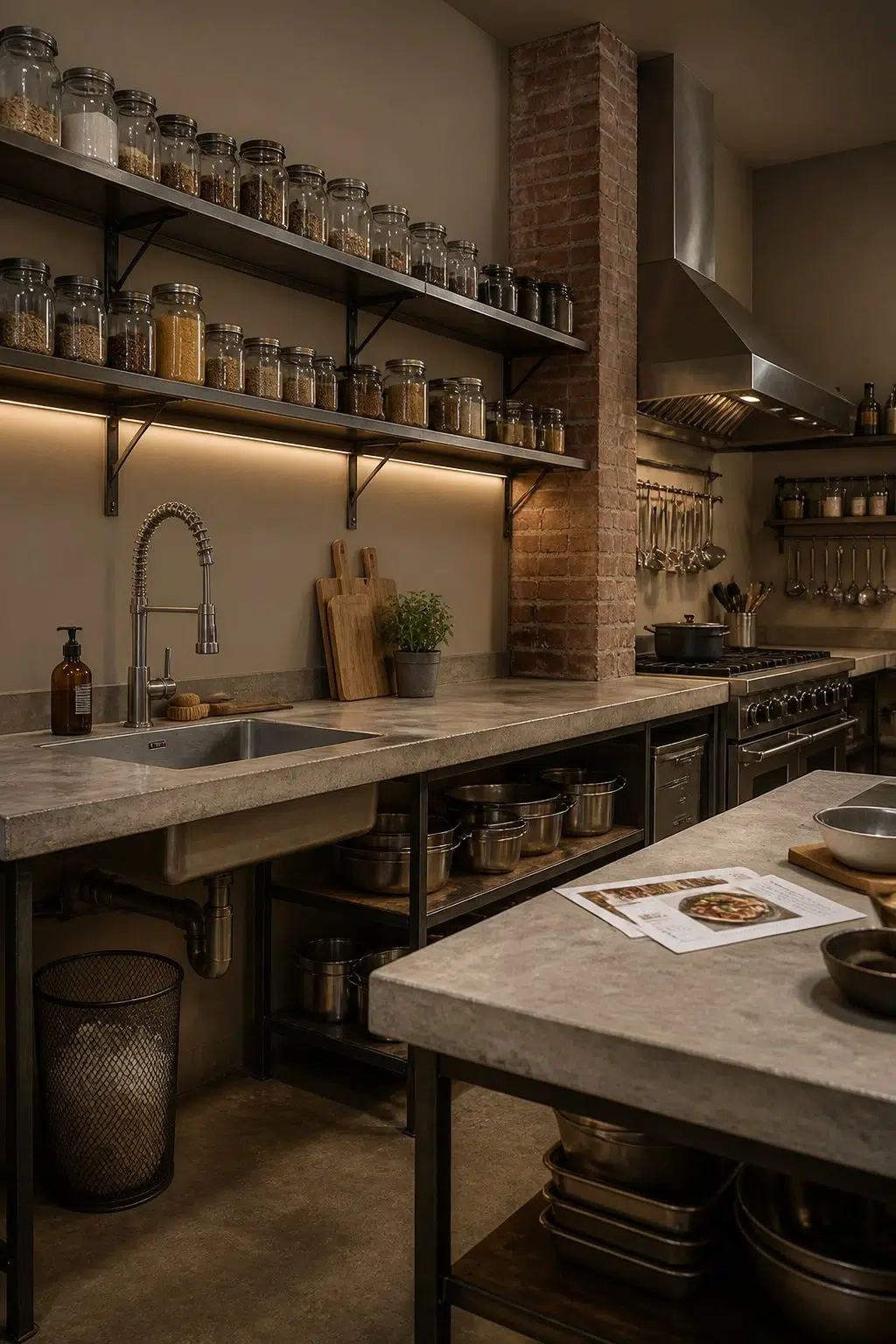 Cocoa Whip — industrial kitchen