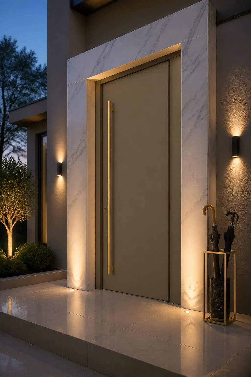 Cocoon — modern luxury front door