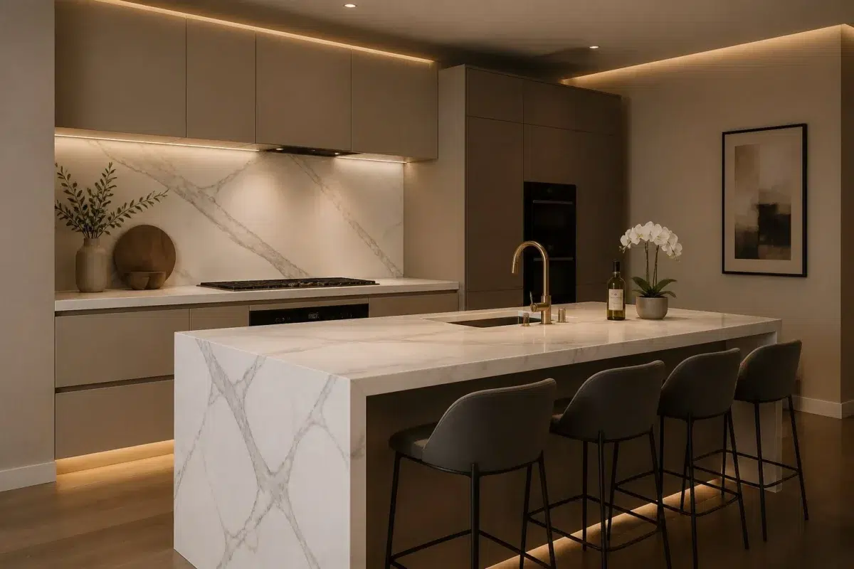 Colonial Revival Stone paint color — Kitchen (Modern Luxury)