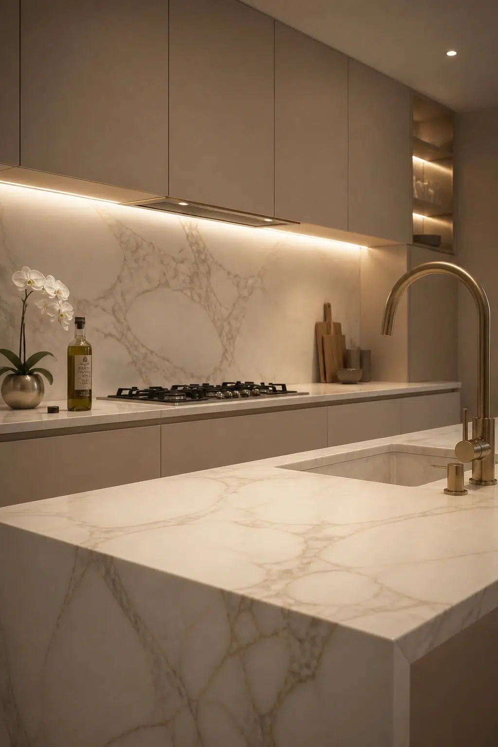 Colonial Revival Stone — modern luxury kitchen
