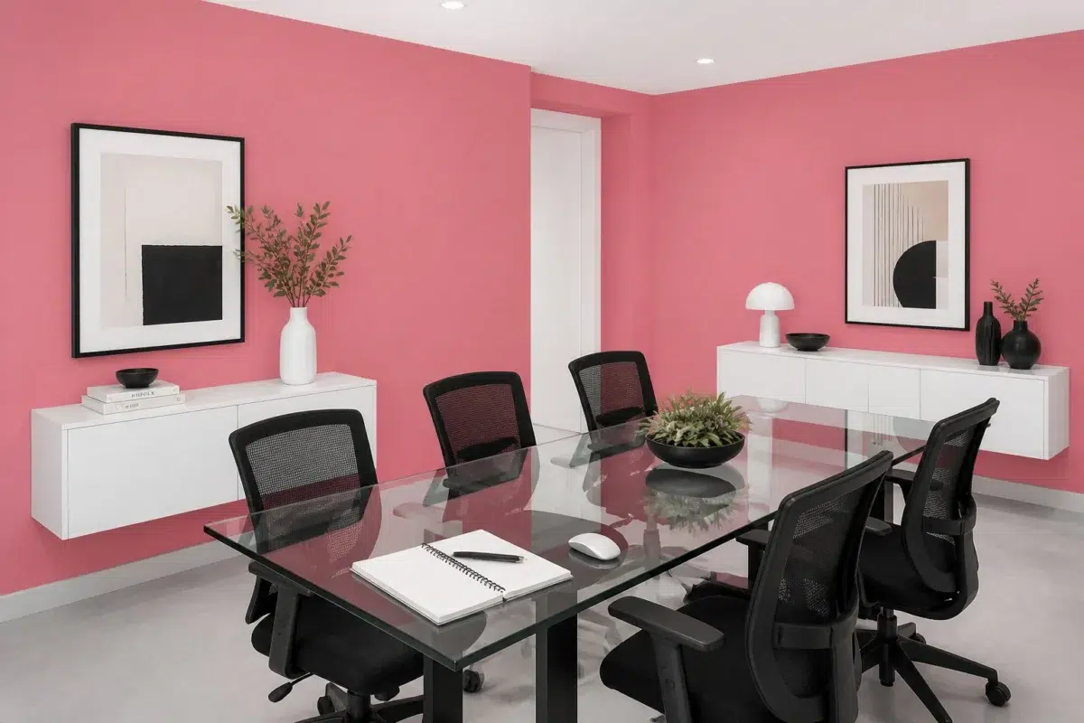 Coming Up Roses paint color — Dining Room (Contemporary)