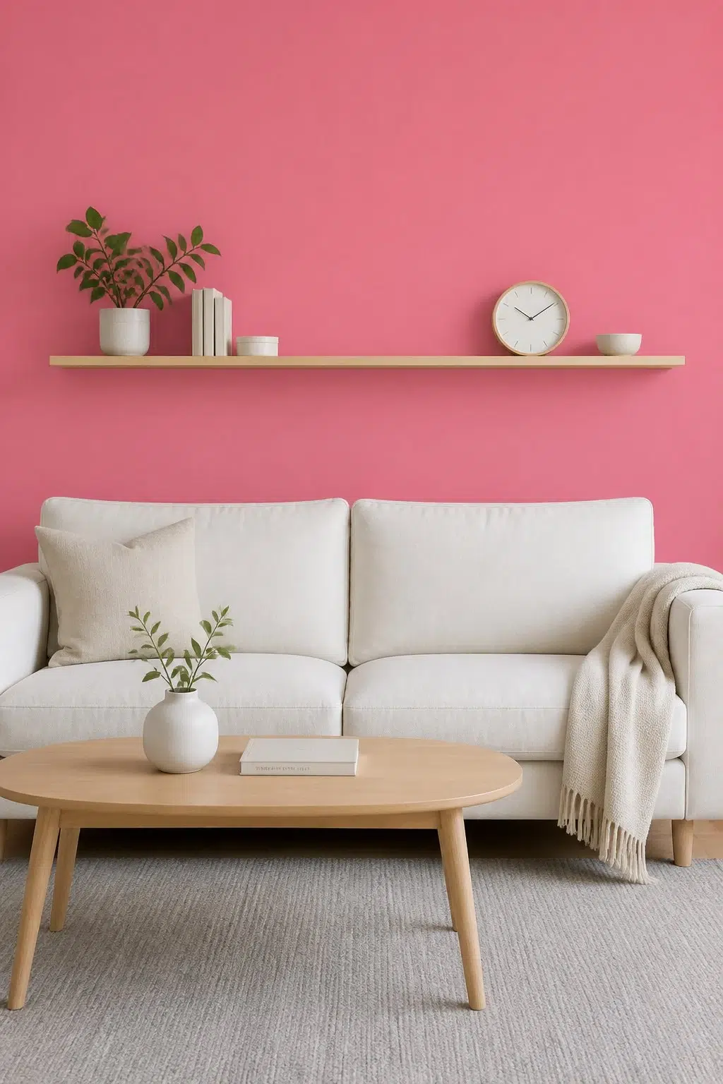 Coming Up Roses — scandinavian living room