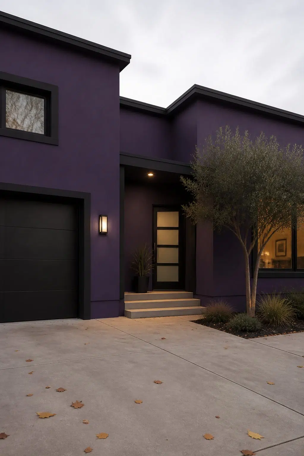 Concord Grape color — aesthetic house inspiration