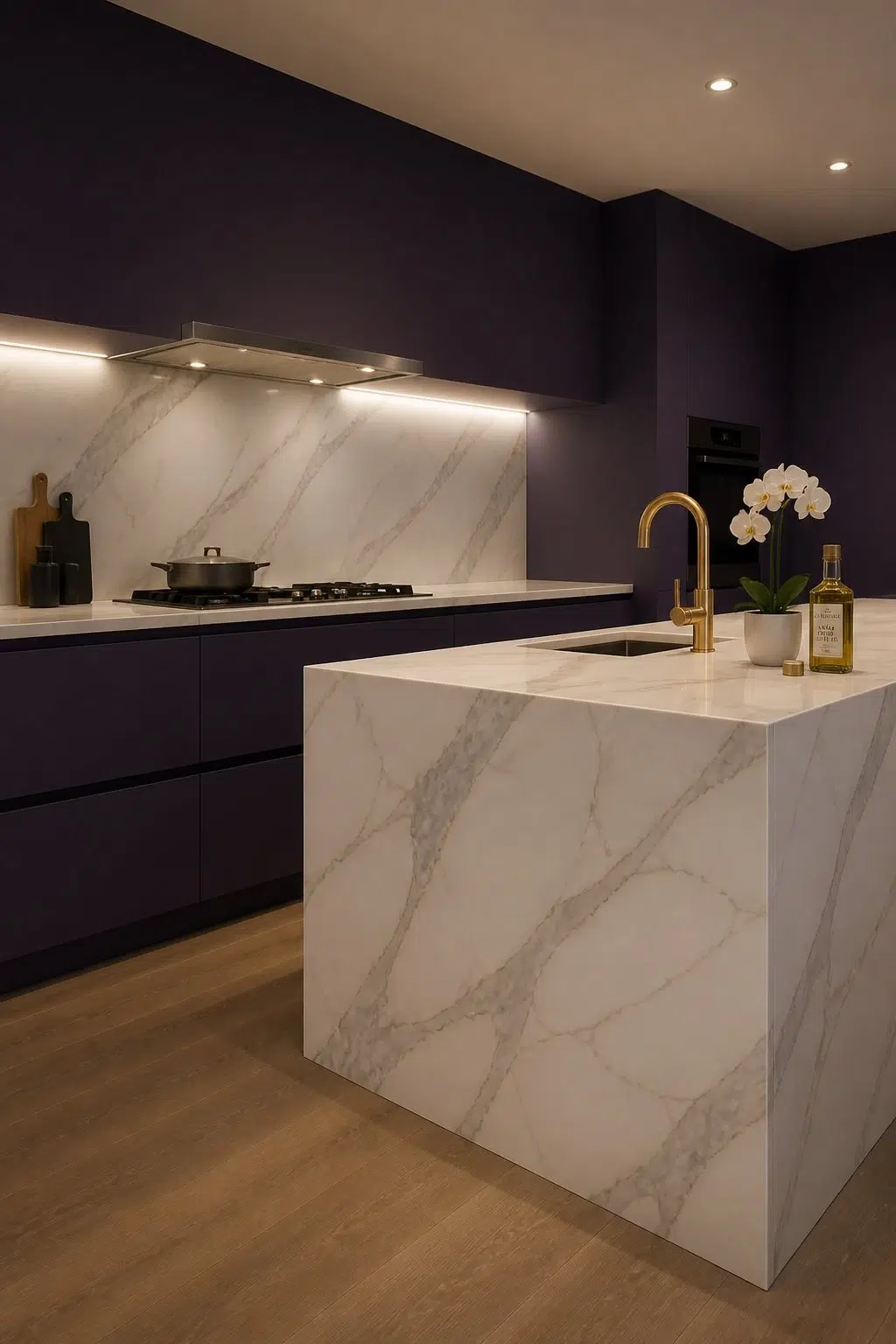 Concord Grape — modern luxury kitchen
