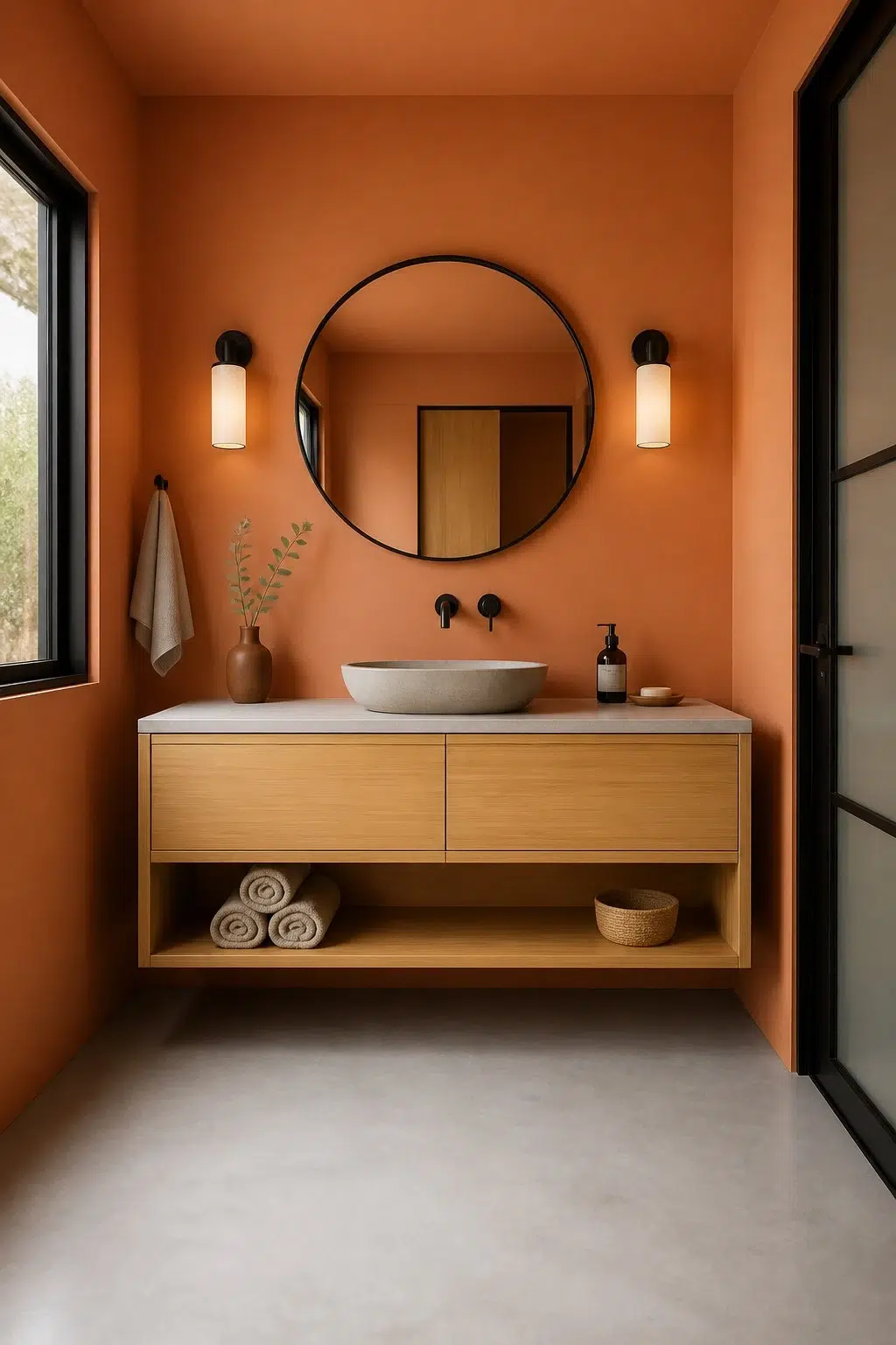 Copper Harbor — japandi bathroom