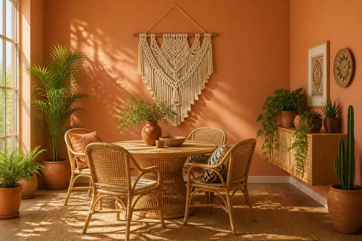 Copper Harbor paint color — Dining Room (Boho)