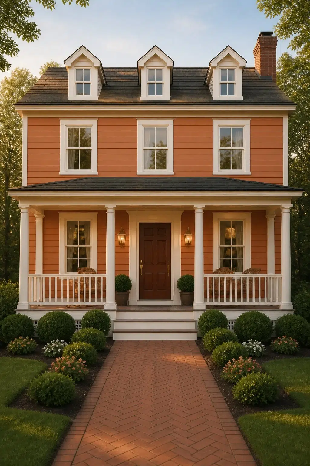 Copper Harbor color — traditional house inspiration