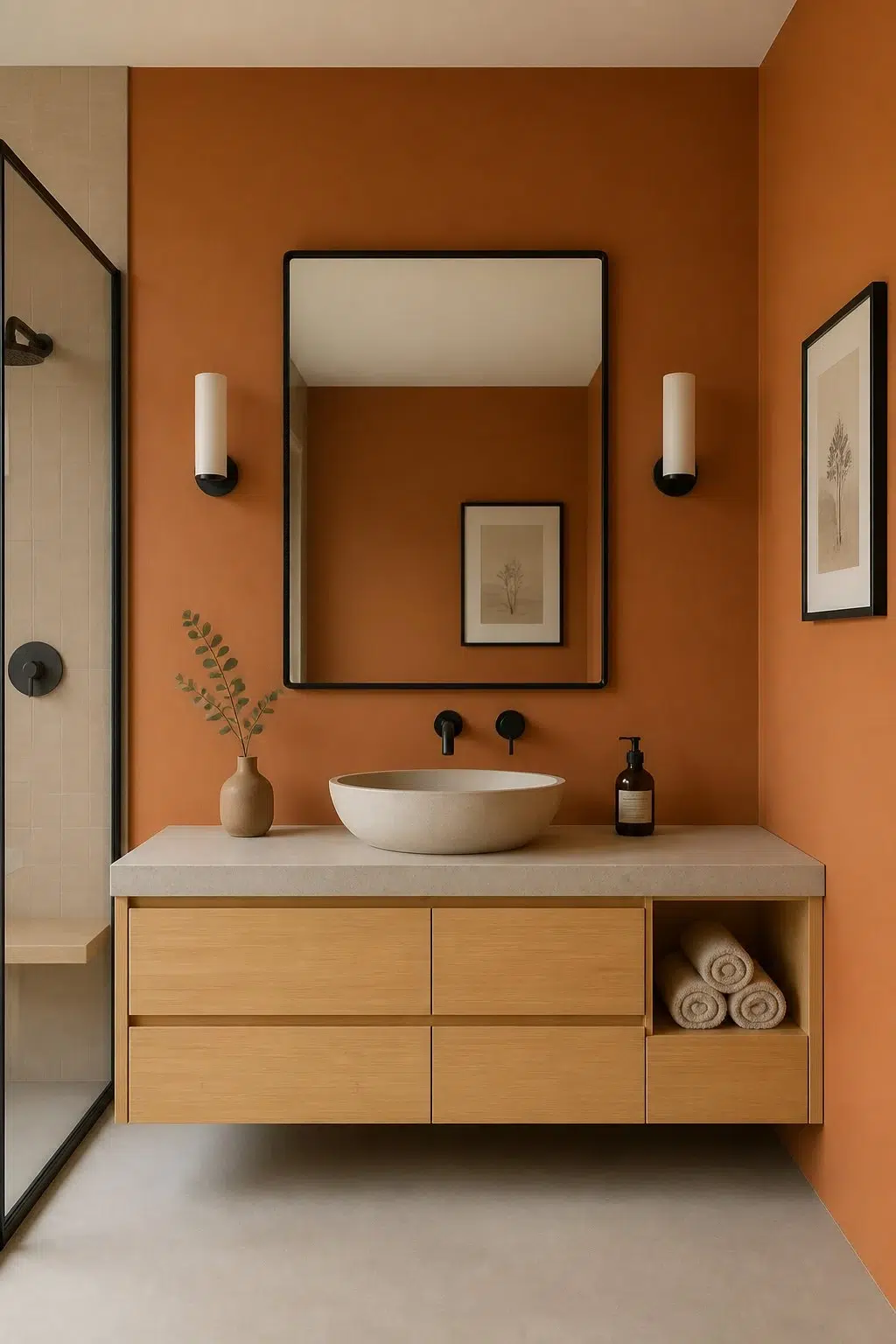 Copper Pot — japandi bathroom