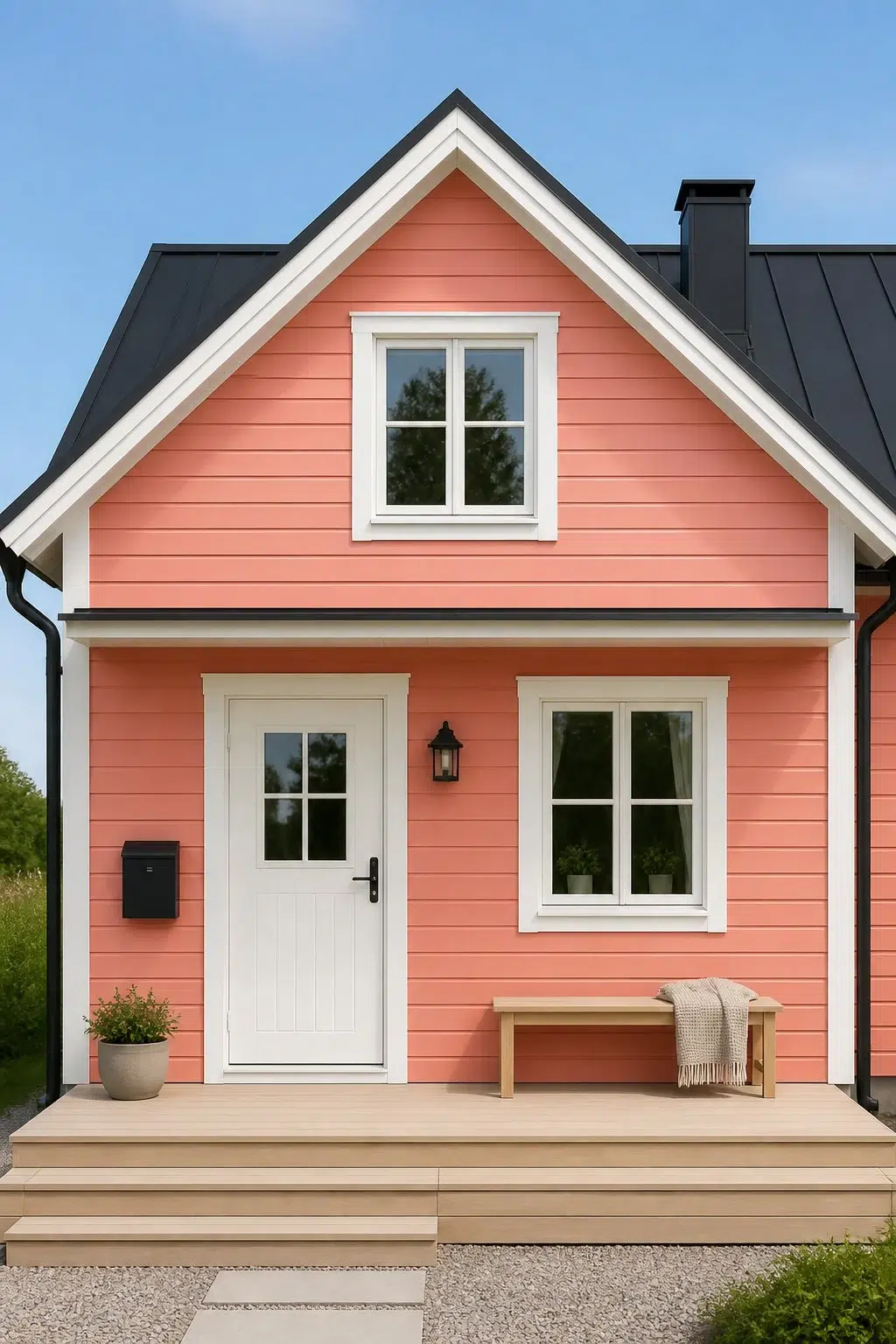 Coral Bead color — scandinavian house inspiration