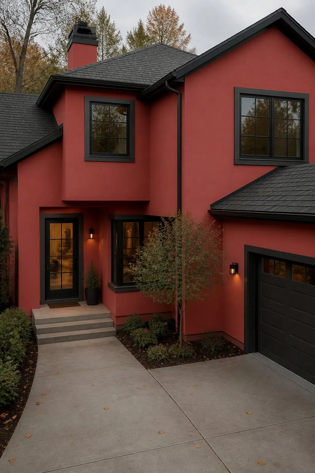 Coral Bells color — aesthetic house inspiration