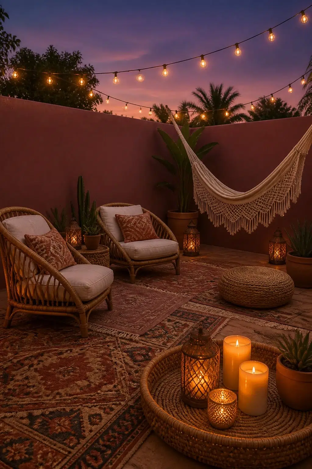 Cordial — boho patio