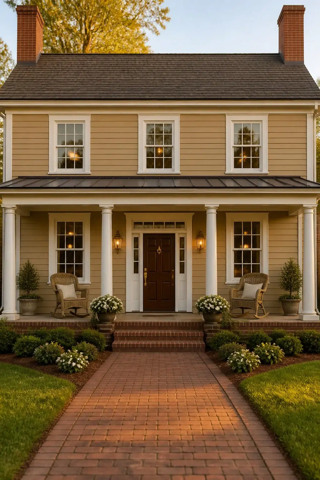 Coriander Powder color — traditional house inspiration