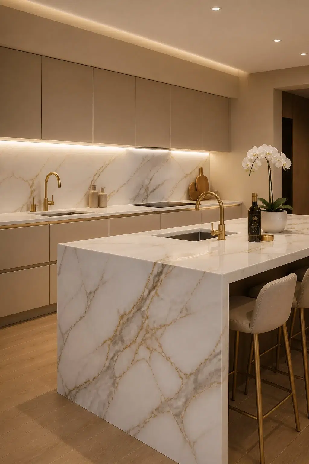 Cork Wedge — modern luxury kitchen